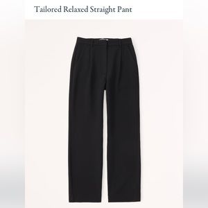 abercrombie tailored relaxed straight pants size 27 (4)